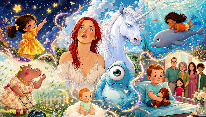 Cover image for Whimsical Watercolor Children’s Book Illustration