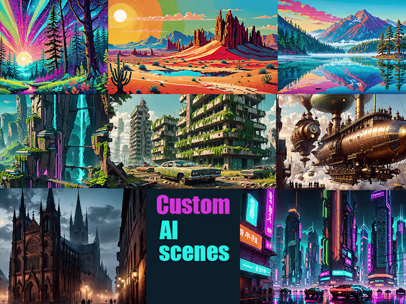 Cover image for AI Generated Art- Environment 