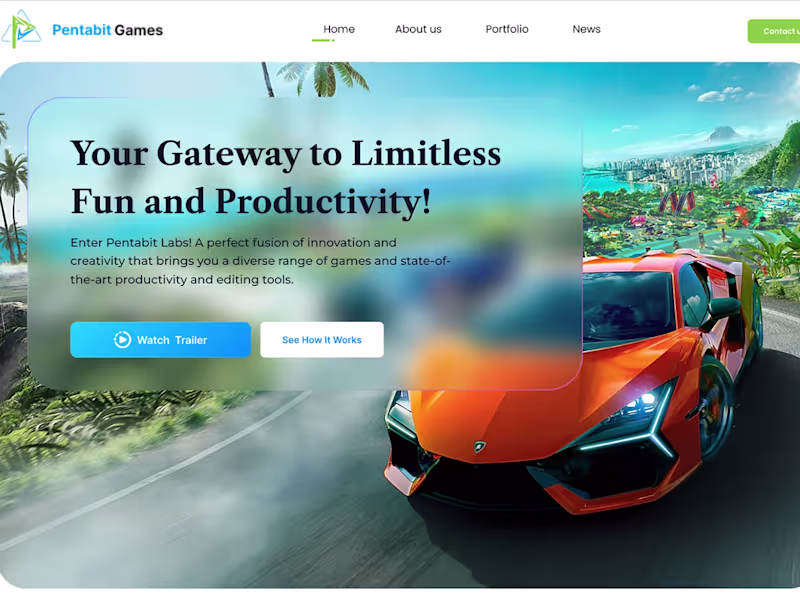 Cover image for Web Design Project
A professional and
