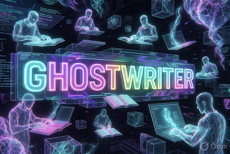 Cover image for Ghostwriter 