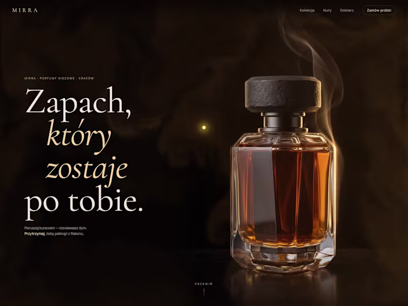 Cover image for Landing page with a signature interaction