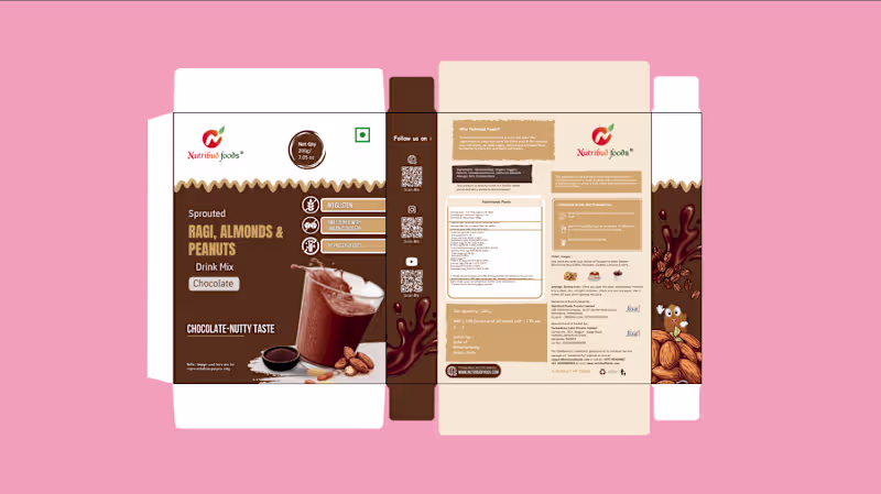Cover image for Packaging Redesign for Nutribud Foods :: Behance