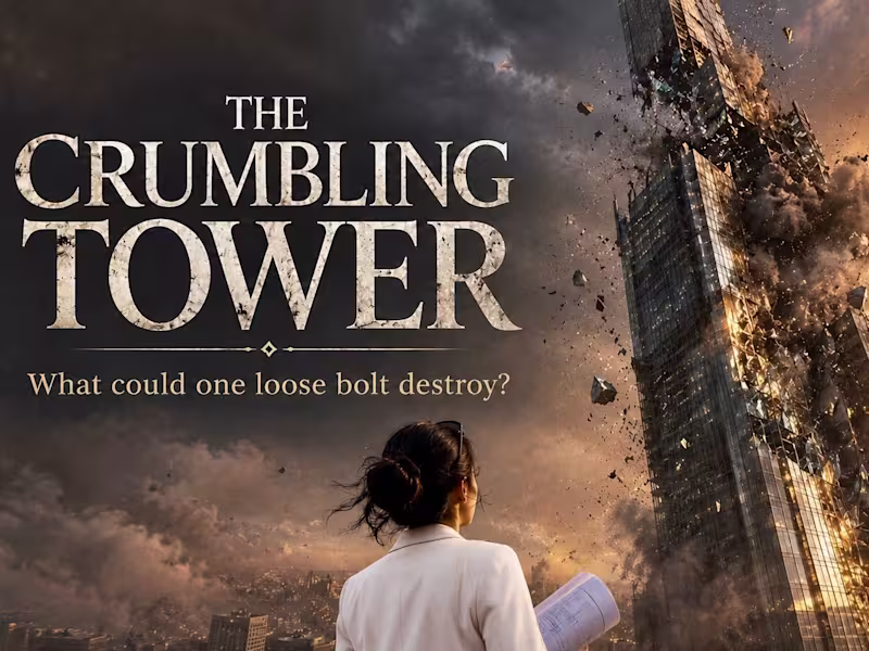 Cover image for THE CRUMBLING TOWER 🔩🏗️
What could