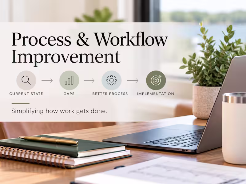 Cover image for Process & Workflow Improvement
