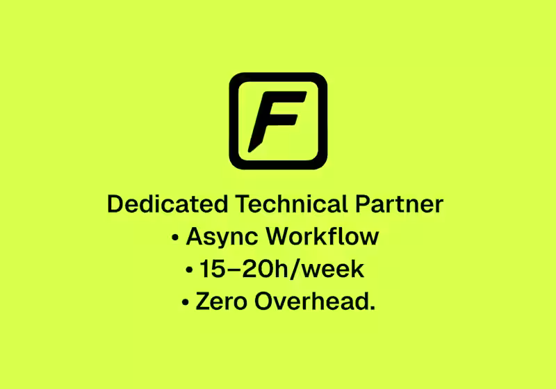 Cover image for Dedicated Webflow Developer for Design Studios