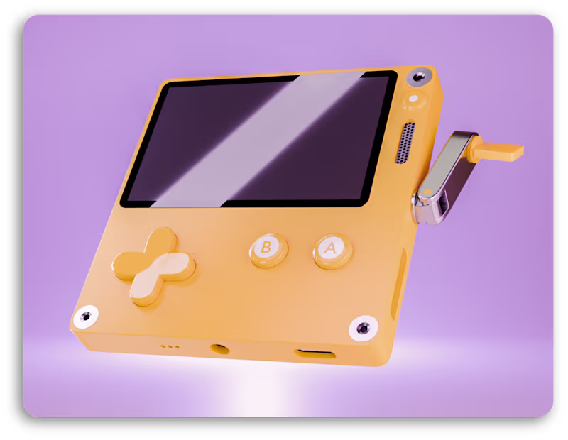 Cover image for Panic Playdate 3D Render Project