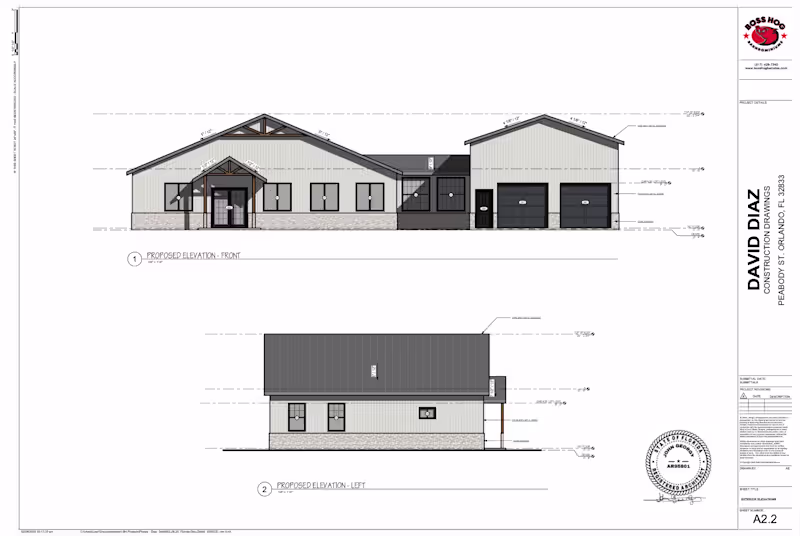 Cover image for Construction Drawing in Orlando Florida USA
