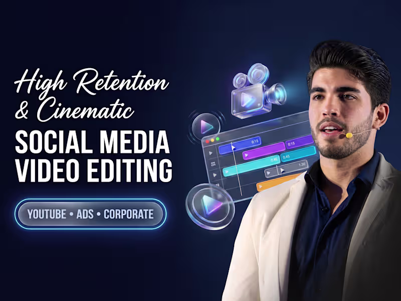 Cover image for Social media pro video editing for business and marketing