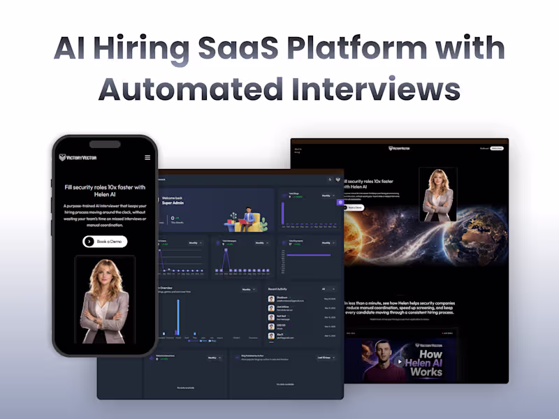 Cover image for Helen AI - AI-Powered Interview Automation System