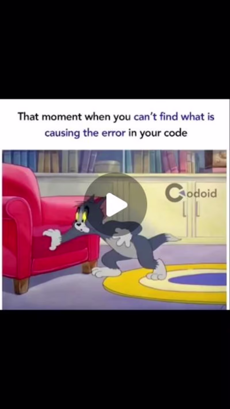 Cover image for 3.8M views · 347K likes | Programming Memes on Instagram: ”😂😂…
