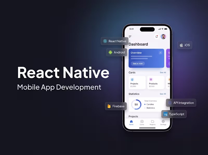 Cover image for React Native Mobile App Development