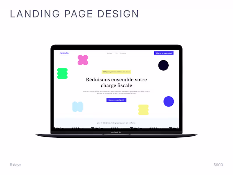 Cover image for Landing Page Design
