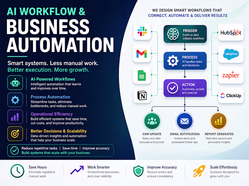 Cover image for AI Workflow & Business Automation