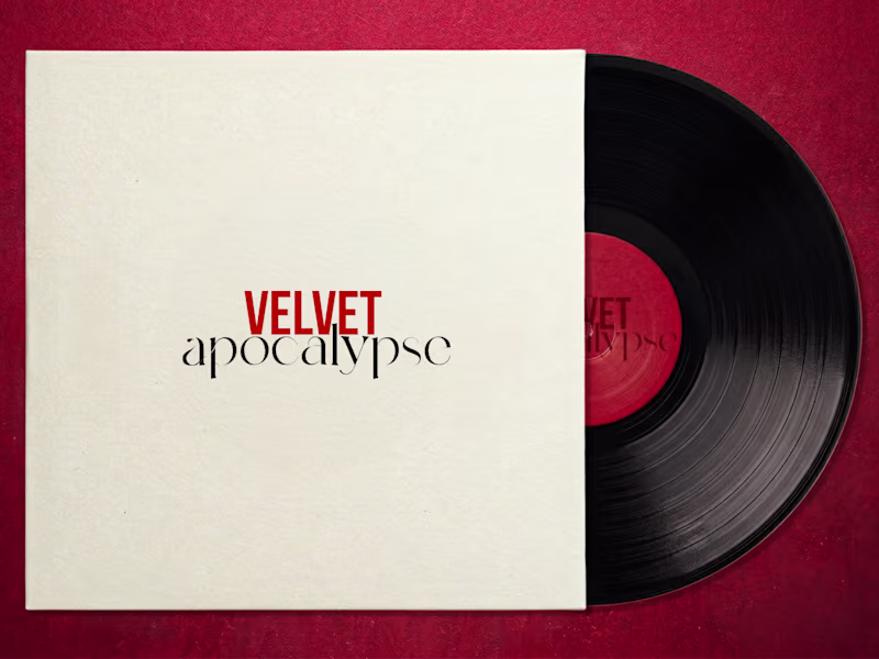 Cover image for Velvet Apocalypse — A self-initiated concept study for a fic...