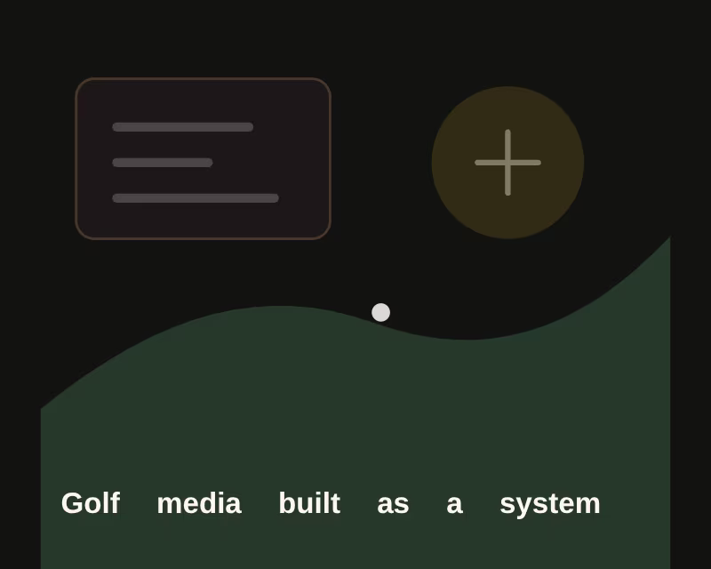 Cover image for VideoCaddy Golf Production