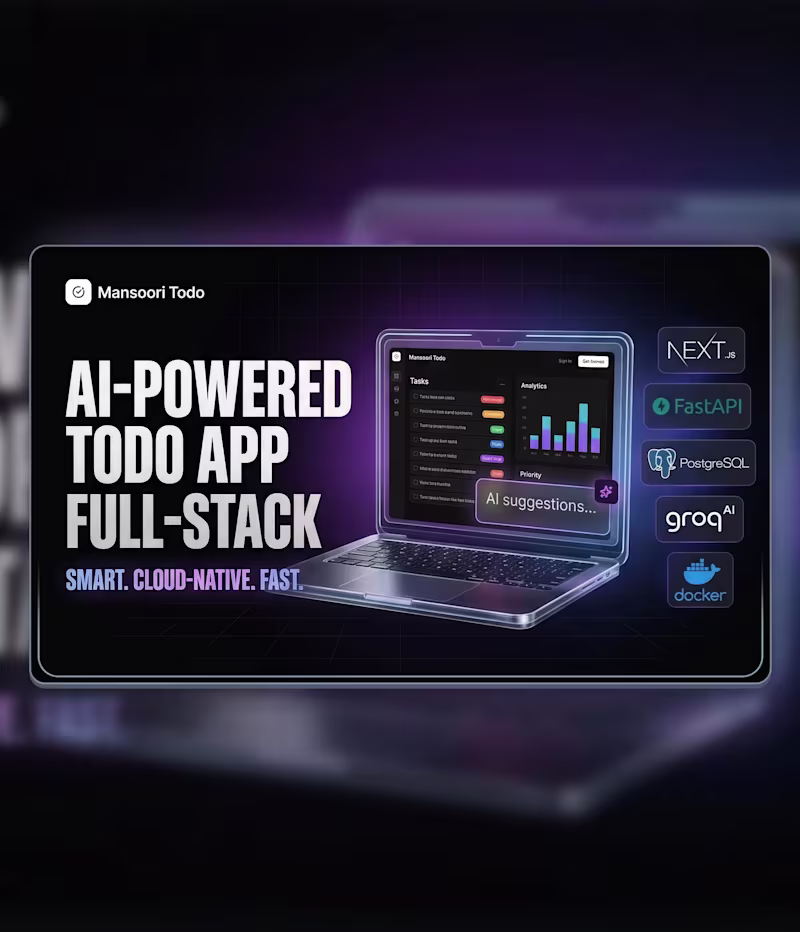 Cover image for Built a full-stack Todo app