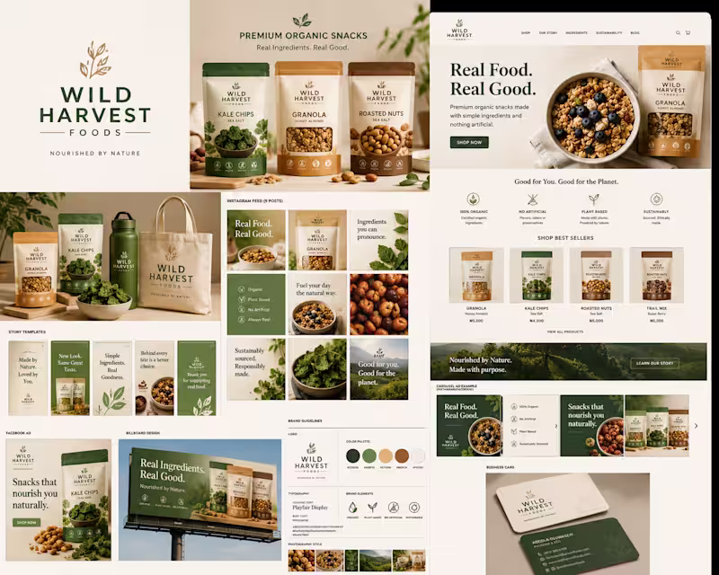 Cover image for Developed a complete brand launch