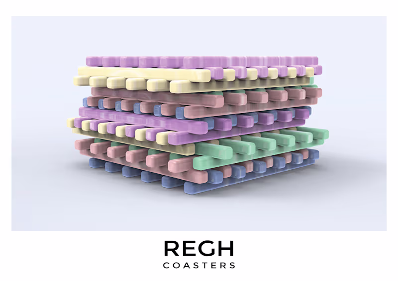 Cover image for Ceramic Coasters : Behance