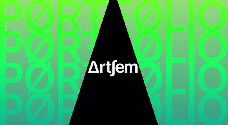 Cover image for Portfolio Web & Brand Designer Δrtʃem