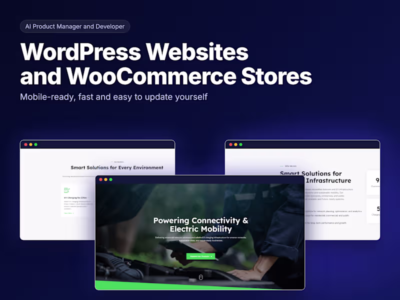 Cover image for WordPress Website or WooCommerce Store, Ready to Launch!