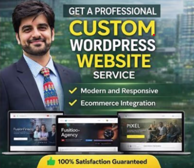 Cover image for WordPress Website Design & Development