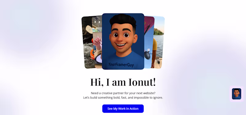 Cover image for My Portofolio Website - https://ionut.framer.website/