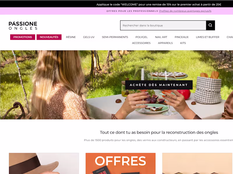 Cover image for Shopify Plus EU Expansion for Italian nail brand