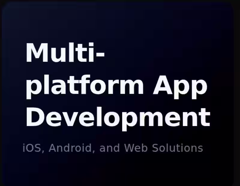 Cover image for Multi-platform App Development