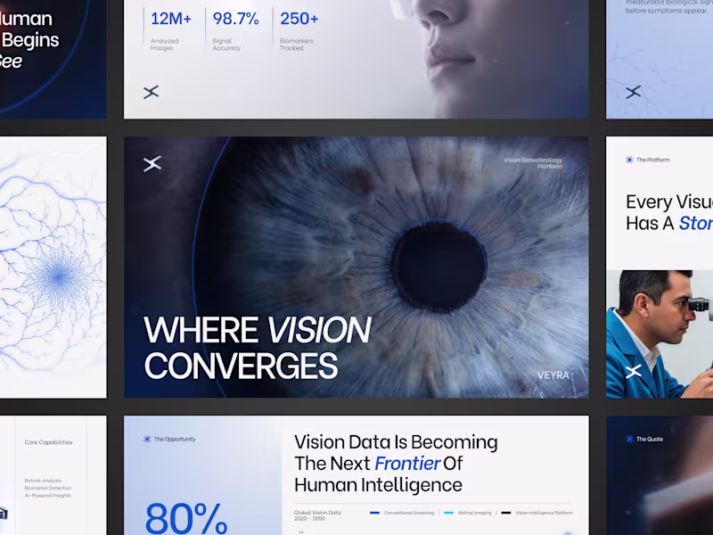 Cover image for VEYRA - Vision Biotech Presentation