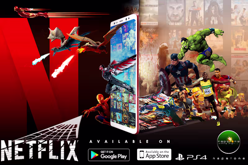 Cover image for Netflix - App Store Ad Design