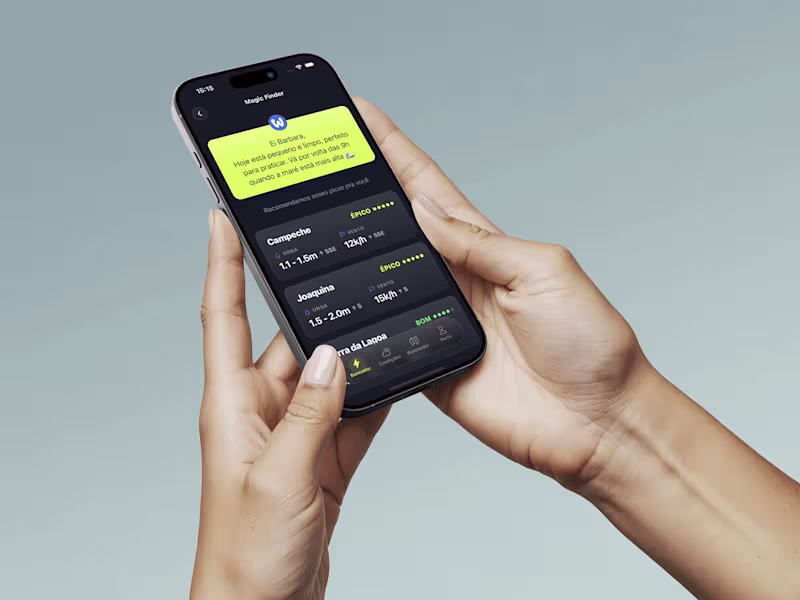 Cover image for Mobile App | AI-Powered Surf Forecast Experiment 