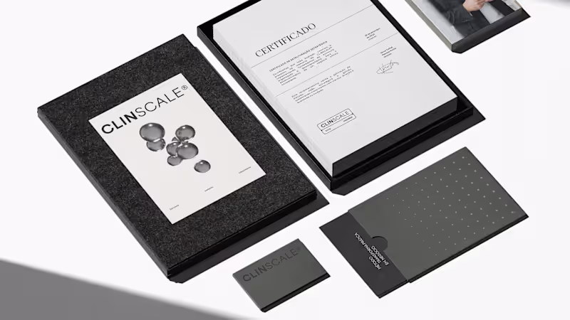 Cover image for ClinScale — Brand Identity & Logo Design for Clinical Research