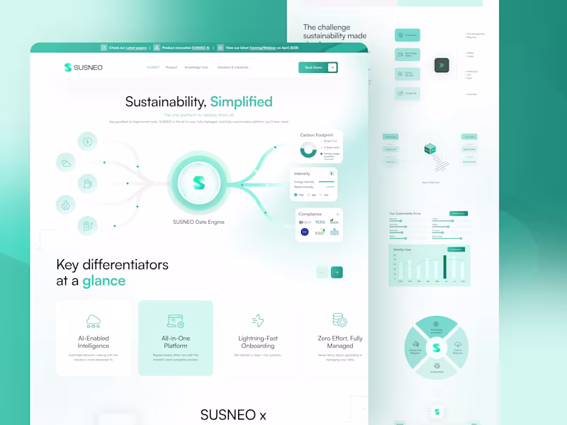 Cover image for SUSNEO Website Design & WordPress Development
