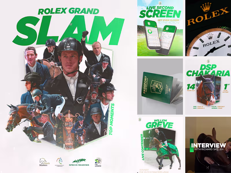 Cover image for  Rolex Grand Slam of Showjumping 🐎