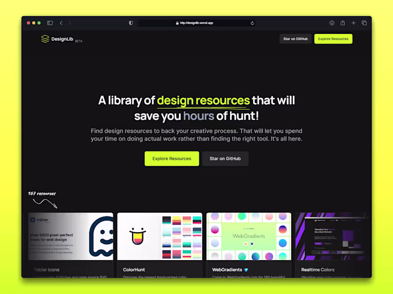 Cover image for DesignLib - Platform for Designers