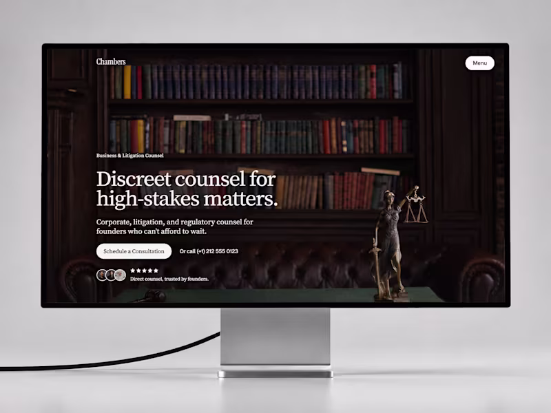 Cover image for if your law firm's website