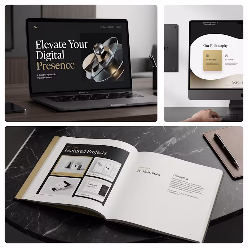 Cover image for Premium Agency Portfolio & Luxury