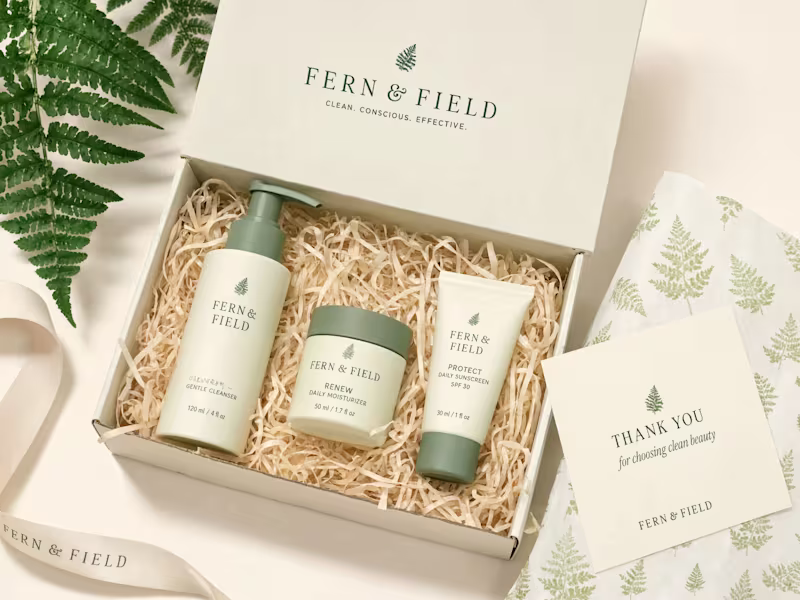 Cover image for Fern & Field — DTC skincare Line