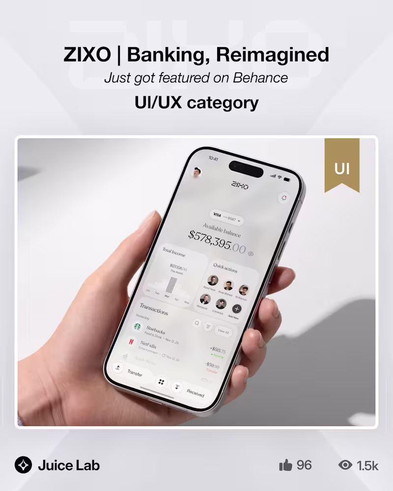 Cover image for Excited to share that ZIXO