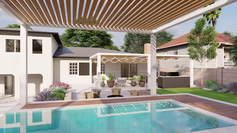 Cover image for 🌿 Backyard Design | Landscape