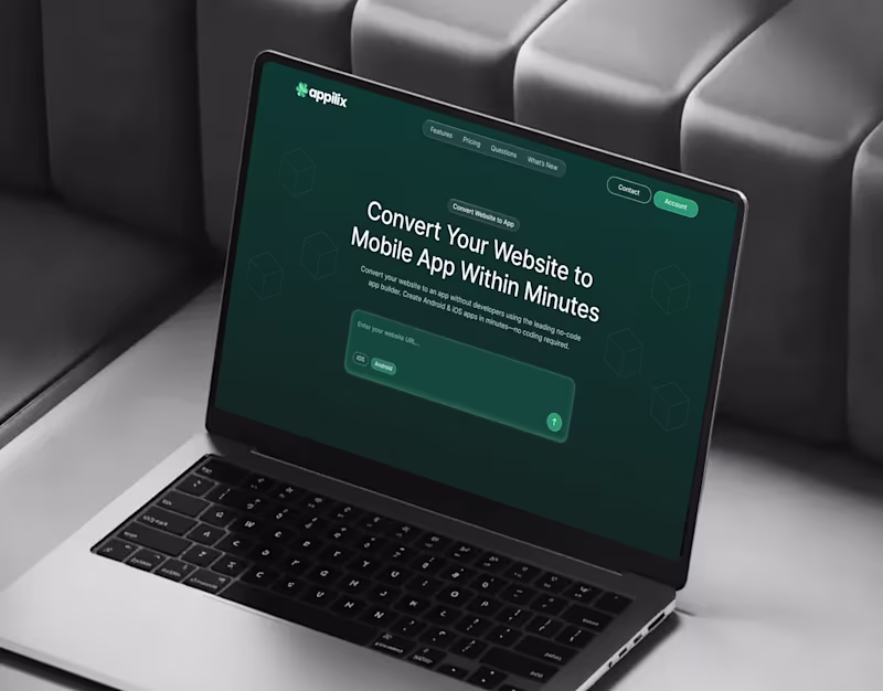 Cover image for Appilix — Web-to-App Platform | UI/UX Case Study