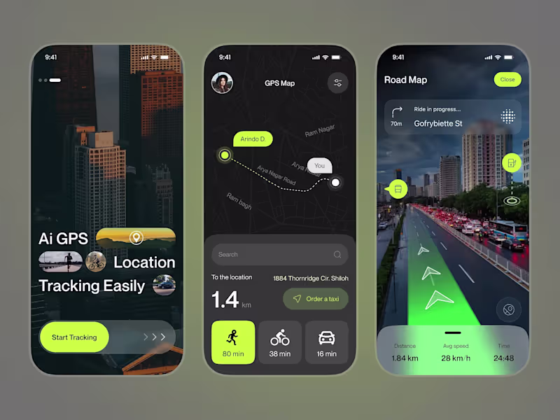 Cover image for AI GPS Mobile App
