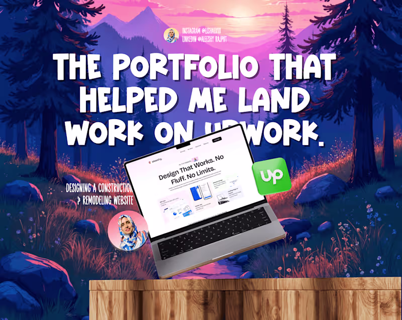 Cover image for My Portfolio Design Decisions