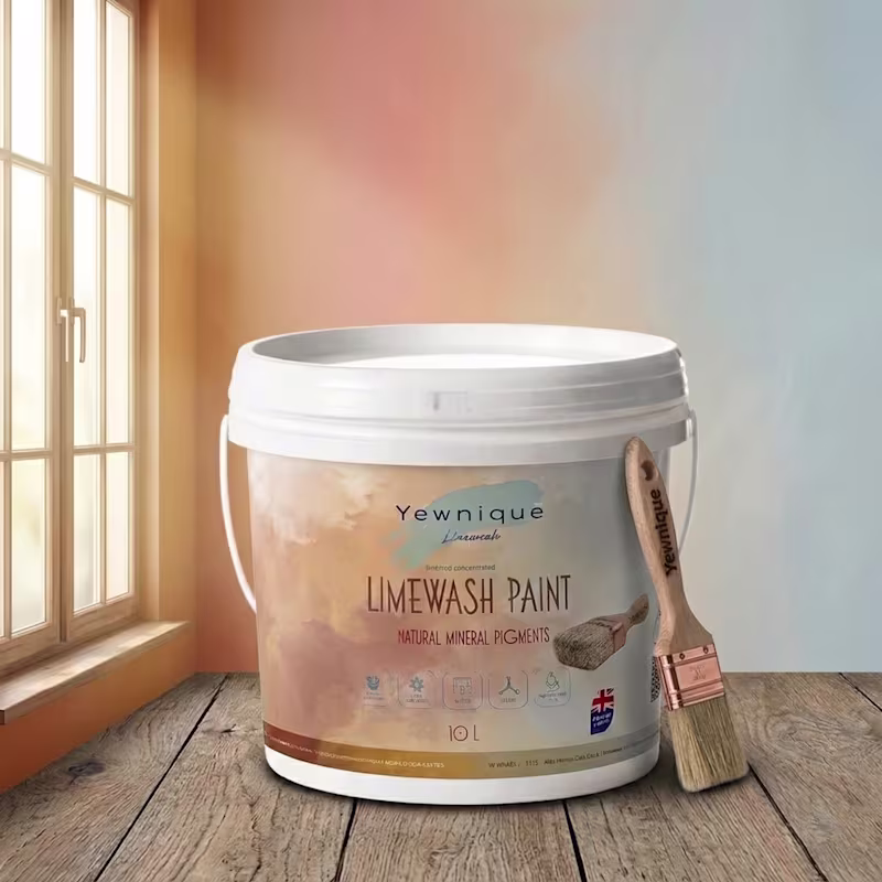 Cover image for Label for family owned Limewash