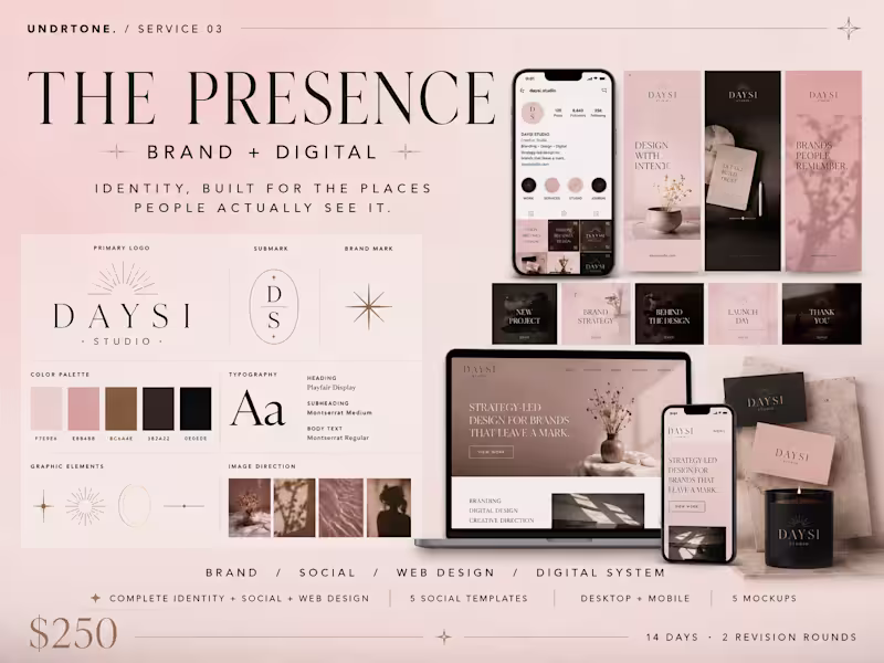 Cover image for Brand and Digital Design - The Presence 