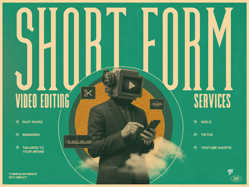 Cover image for Short-Form Video Edit (Reels / TikTok / Shorts)