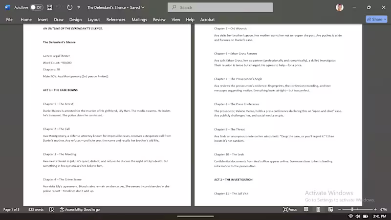 Cover image for Outlines, are built for clarity,