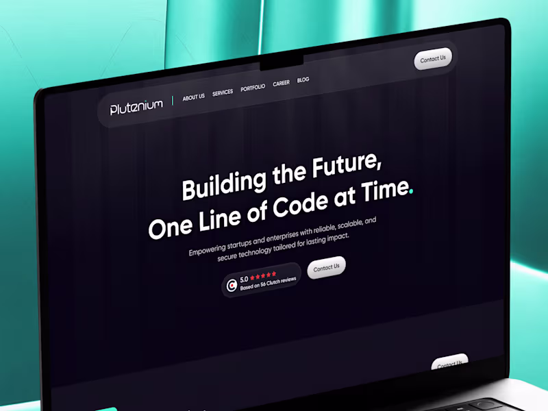 Cover image for Plutenium – Digital Services Agency Website (Web)