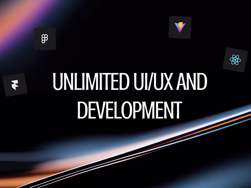 Cover image for Unlimited UI UX design & development: web or mobile