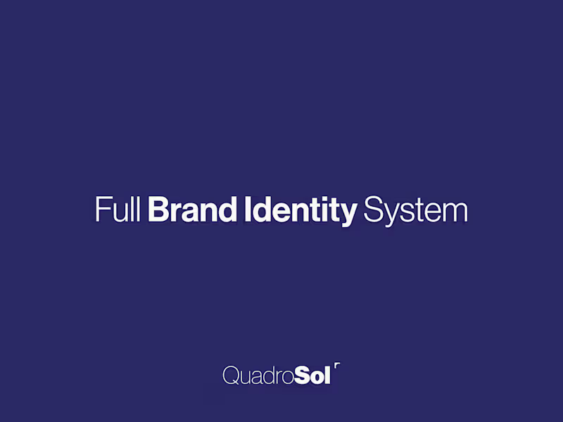 Cover image for Brand Identity System